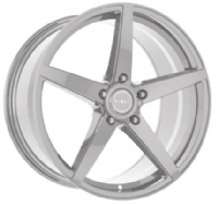 TISLI FF 5 8.5"X20-5/108  ET38 Flow Formed Silver (900 Kg)